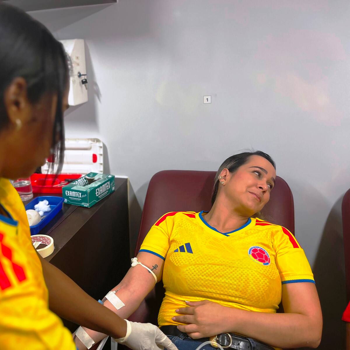 Hospital Naval de Cartagena realizó la jornada de donación de sangre