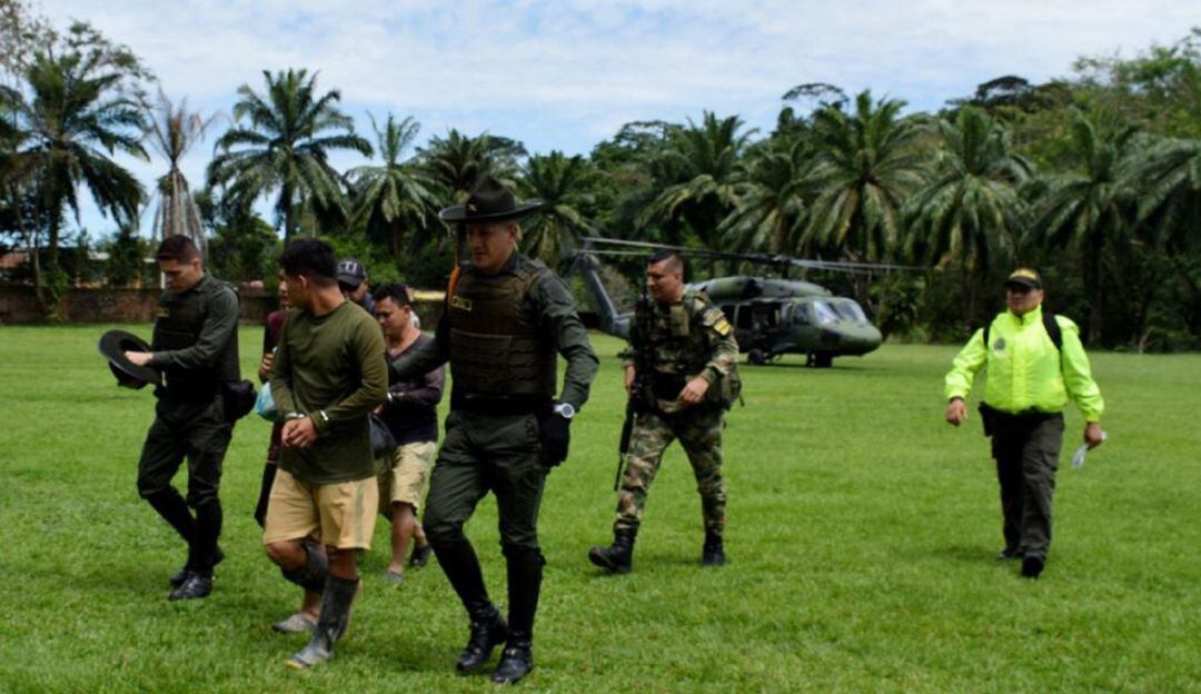 En lo corrido del 2022 más de 10 motobombas y 5 minas ilegales al servicio de estructura de grupos armados organizados han sido destruidas.