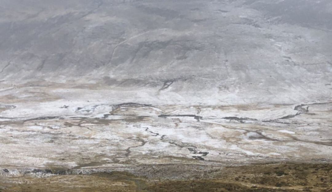 La impresionante helada en el páramo de Santurbán