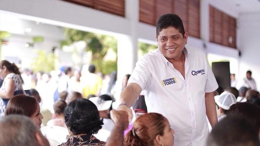 El Consejo Nacional Electoral da tres días hábiles a Antonio Quinto Guerra Varela para presentar las pruebas que considere pertinentes en el proceso de revocatoria de su inscripción. Foto: Campaña Antonio Quinto Guerra
