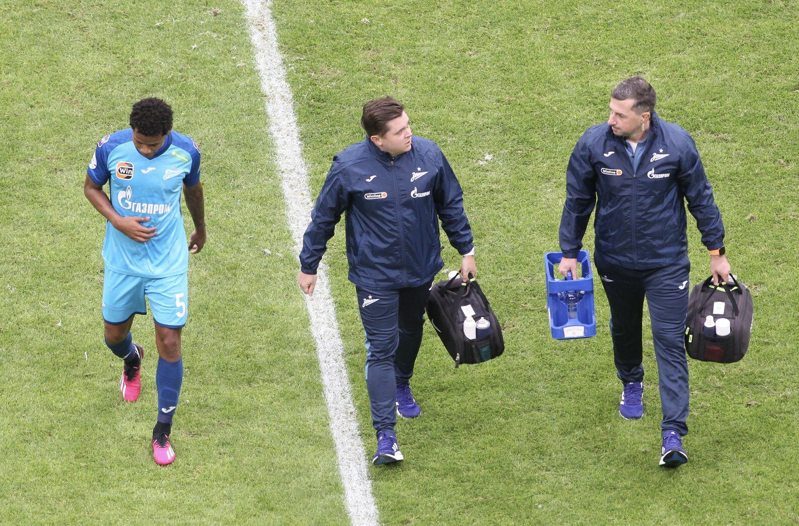 Wilmar Barrios, volante colombiano del Zenit / Twitter: @zenit_spb