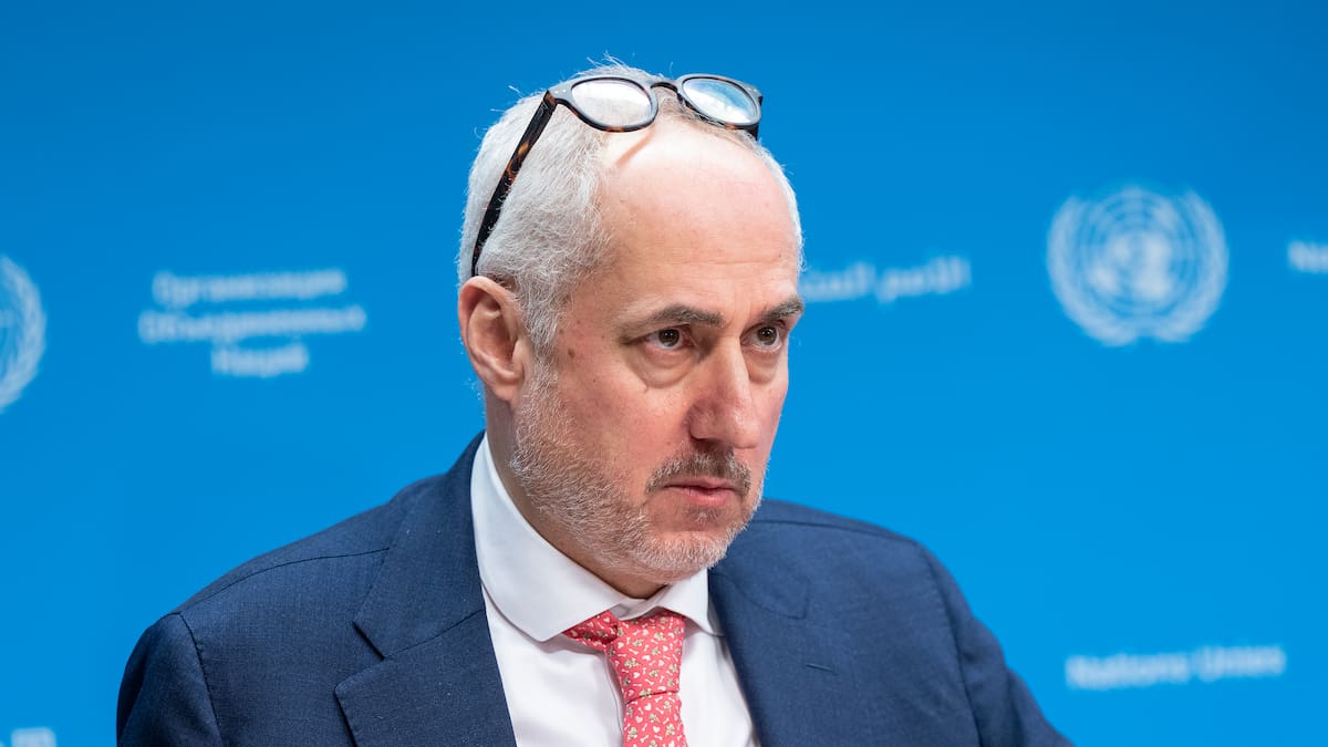 “Hacemos todo lo posible en Gaza, pero no podemos solos”: Stéphane Dujarric, portavoz de la ONU