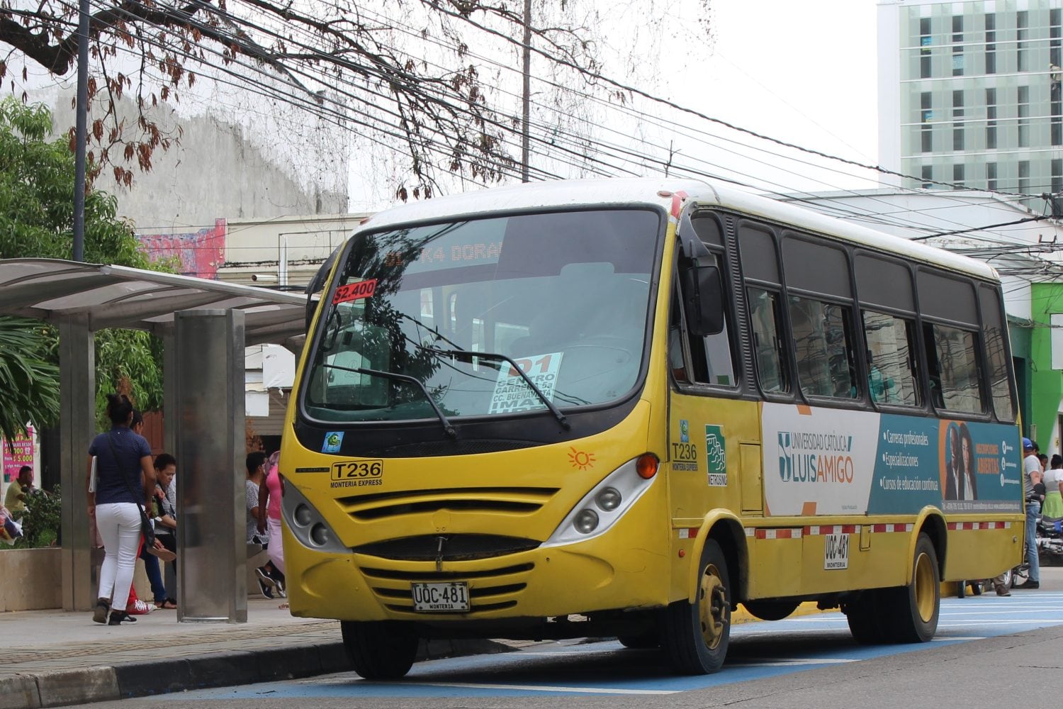 Metrosinú, empresa de transporte público en Montería.