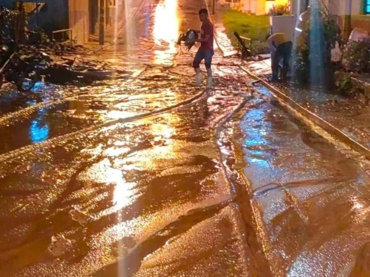 Pijao, Buenavista y Génova en emergencia, derrumbes y creciente de ríos y quebradas