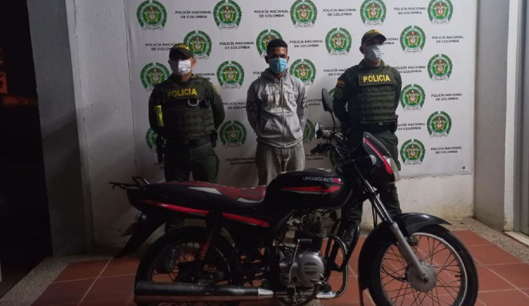 La captura se registró en el barrio Los Alpes de esa población