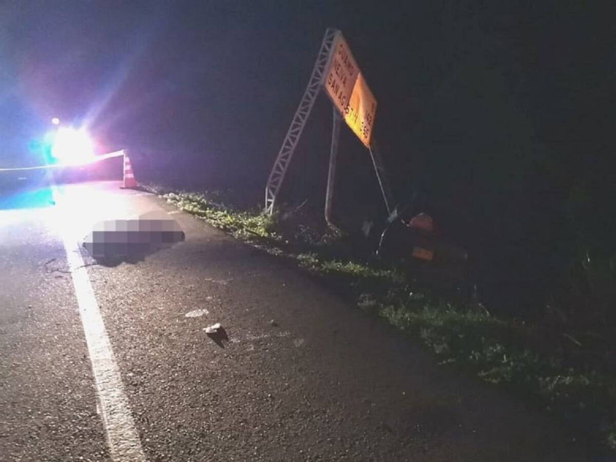 Un niño de 2 años murió en un accidente de tránsito