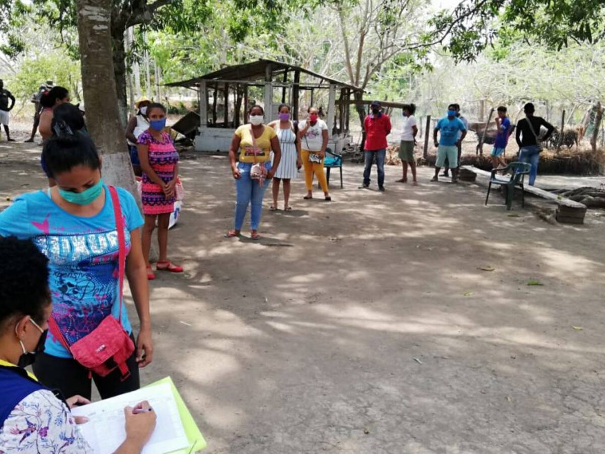 Comunidades étnicas de Cartagena reciben asistencia alimentaria