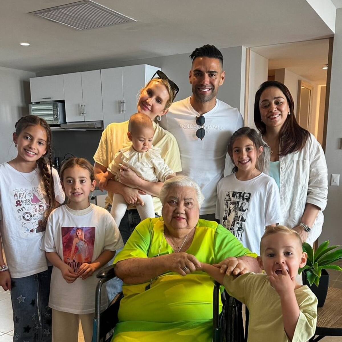 Falcao está de luto: falleció su abuela paterna, Dennis King