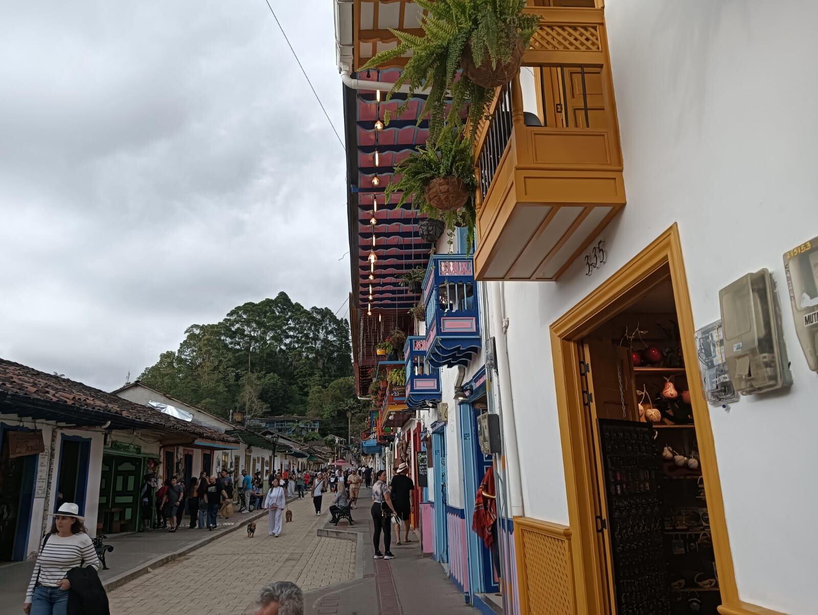 La hermosa Calle Real de Salento, Quindío. Foto: Adrián Trejos