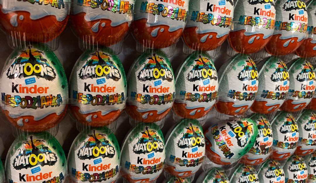 Europa cuenta con 324 casos de salmonelosis asociados a productos Kinder