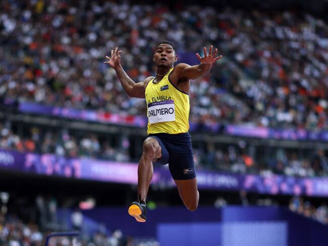 Allá es donde toca darla toda: Arnovis Dalmero en la pevia de la final de salto largo