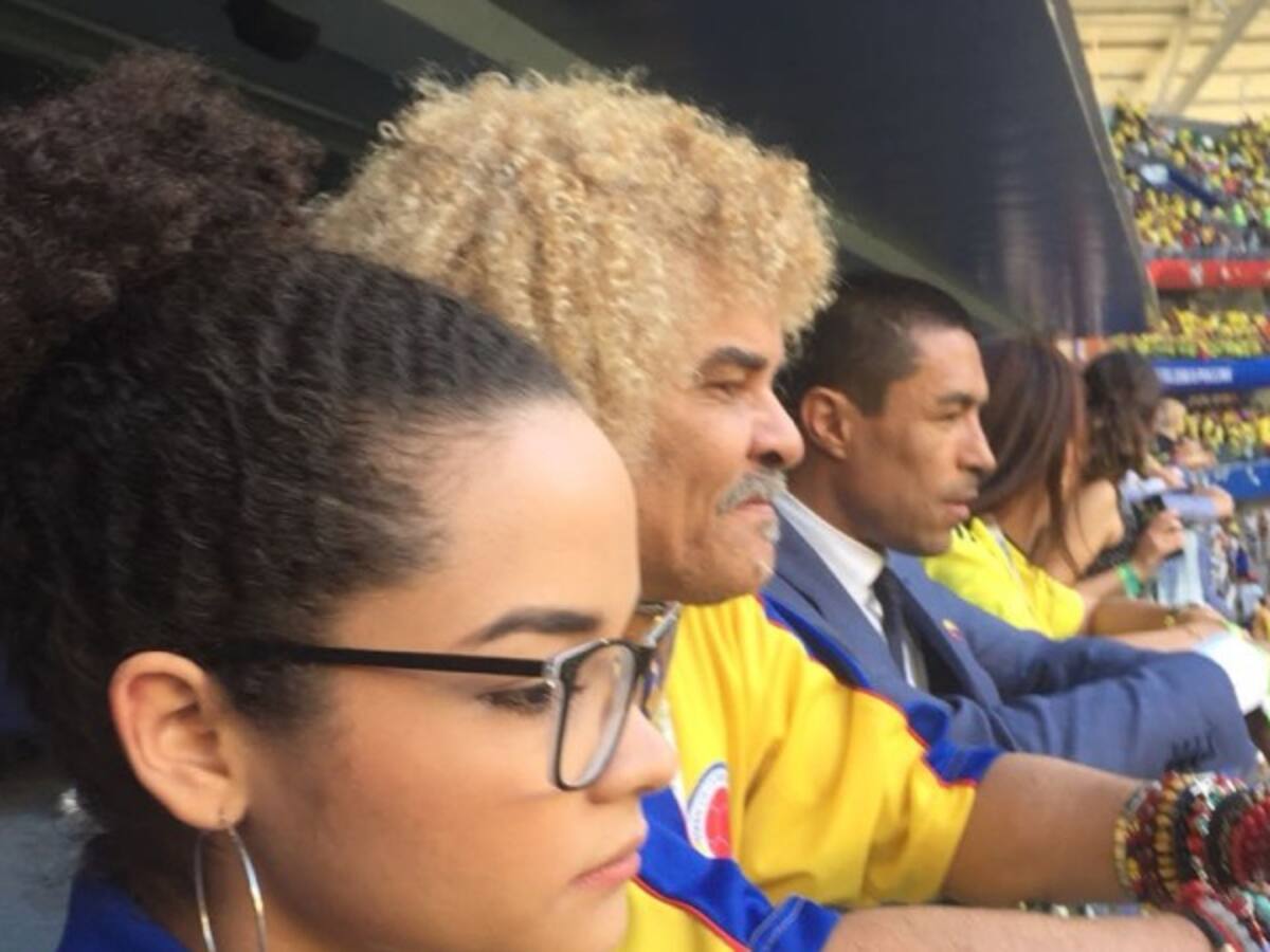 Ejemplo de celebración: así festejó 'El Pibe' la clasificación de Colombia