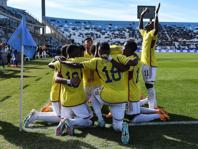 La Selección Colombia disputará sus sexto cuartos de final de un Mundial Sub-20. (Photo by Marcelo Endelli - FIFA/FIFA via Getty Images)