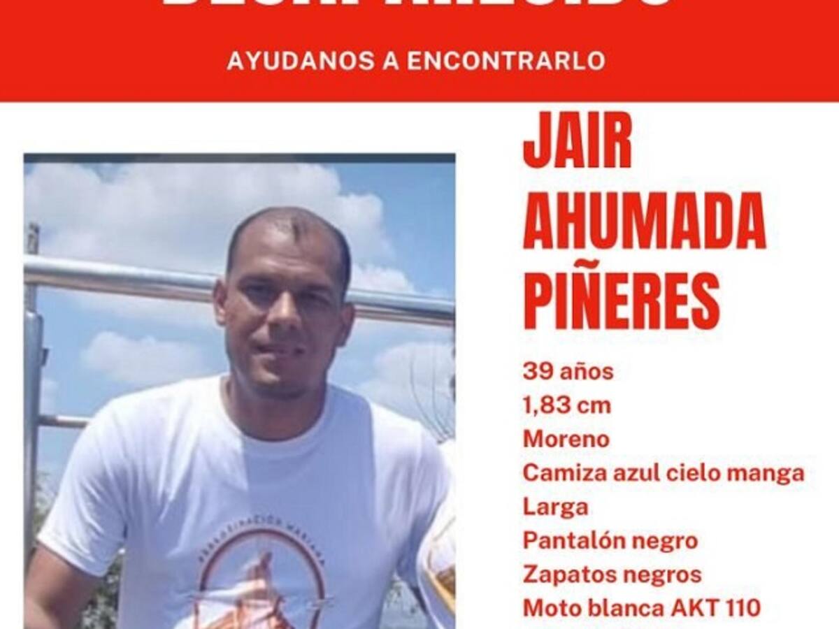 Contador público continúa desaparecido en Cartagena