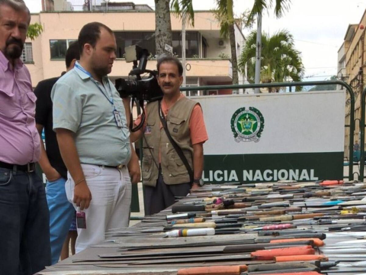 Autoridades de Ibagué estudian la posibilidad de prohibir porte de armas blancas
