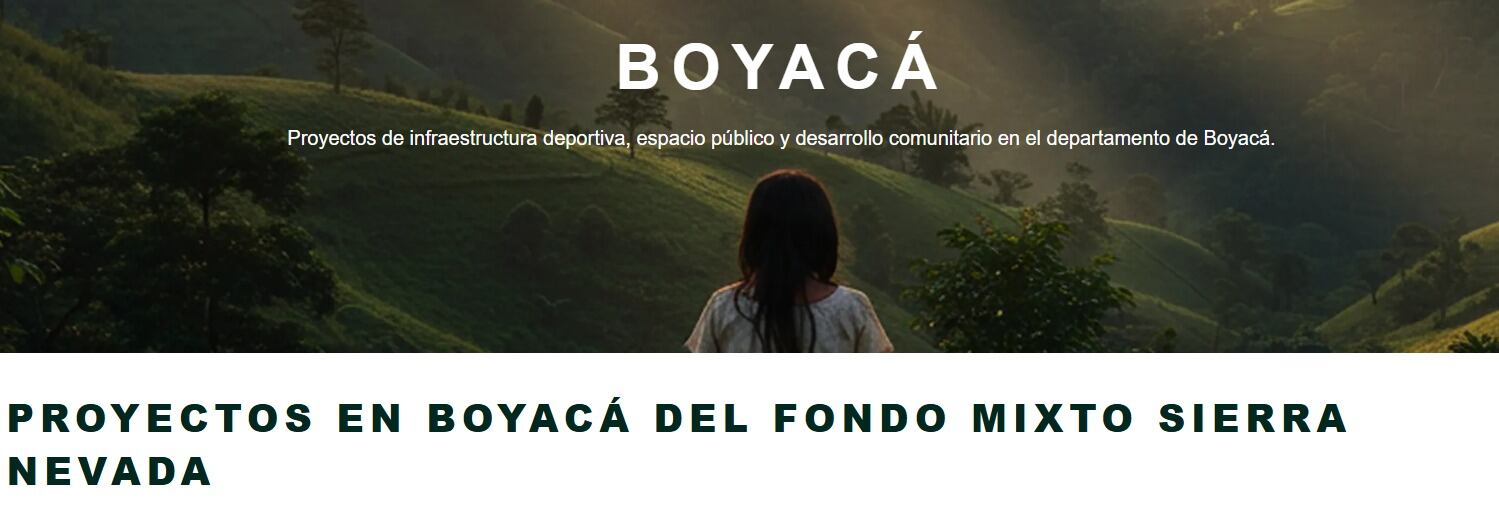 Tras el escándalo de presunta corrupción, salen a la luz contratos ejecutados por el Fondo Mixto Sierra Nevada en varios municipios de Boyacá.