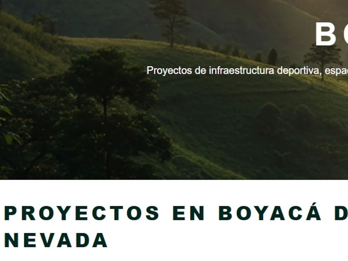 Estos son los proyectos que el cuestionado Fondo Mixto Sierra Nevada realizó en Boyacá