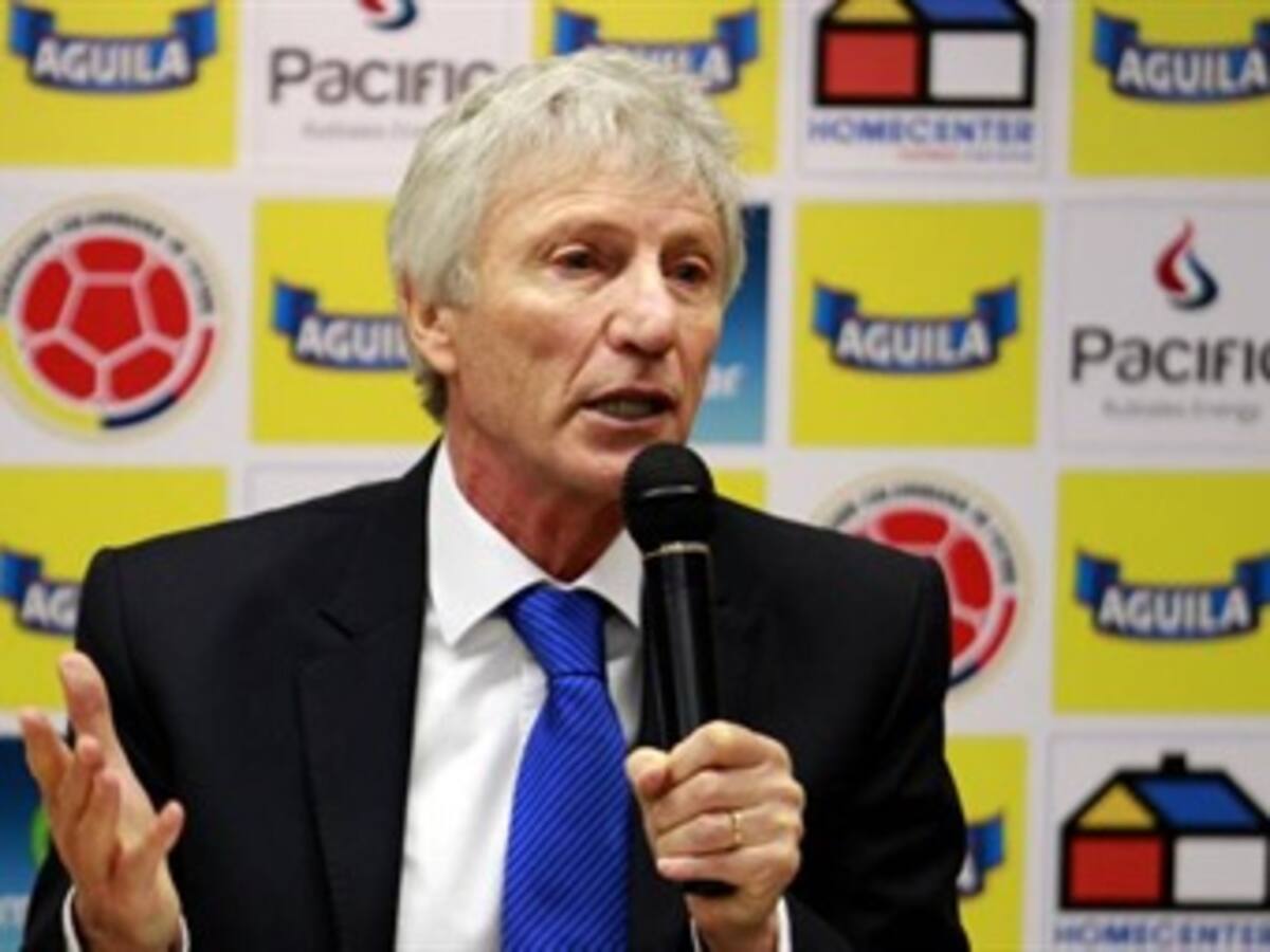 José Pekerman se refirió a la posible inclusión de Falcao García en la titular de Colombia