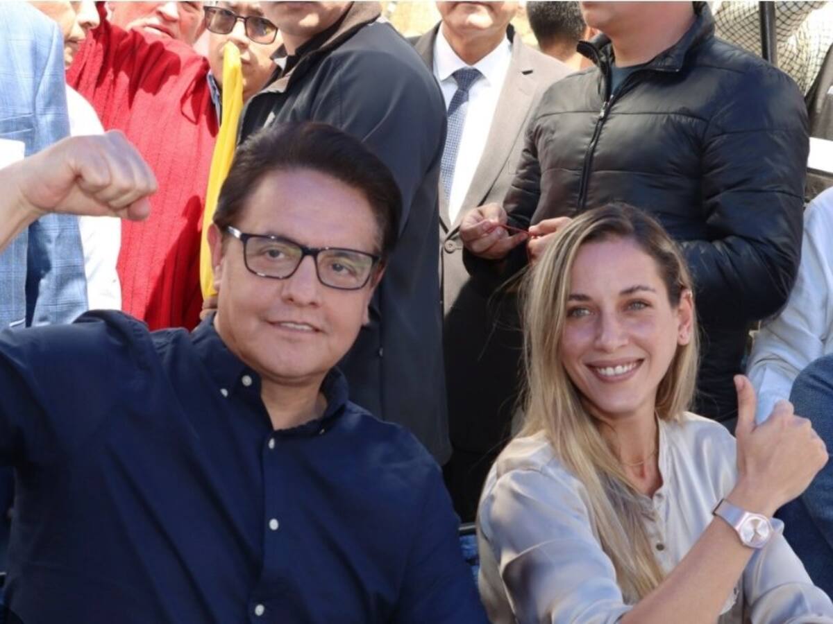 Andrea González, la nueva candidata presidencial del partido de Fernando Villavicencio