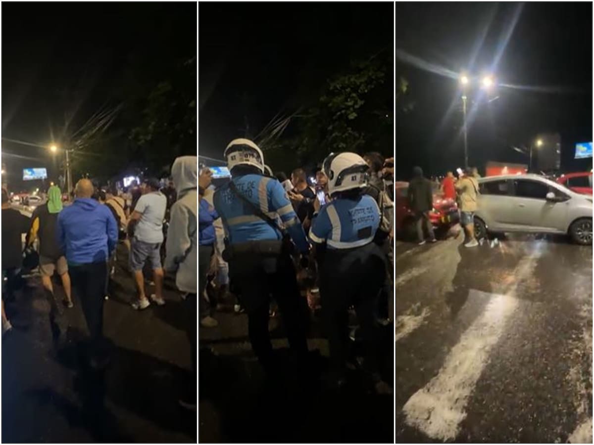 Transportadores informales bloquearon la calle 60 con avenida Ambalá en Ibagué