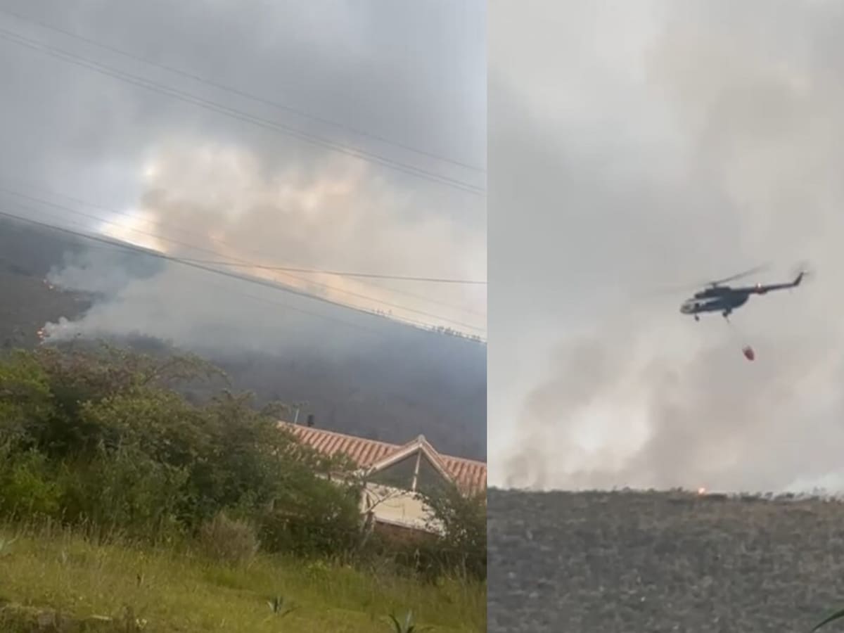 Incendio deja millonarias pérdidas para Villa de Leyva