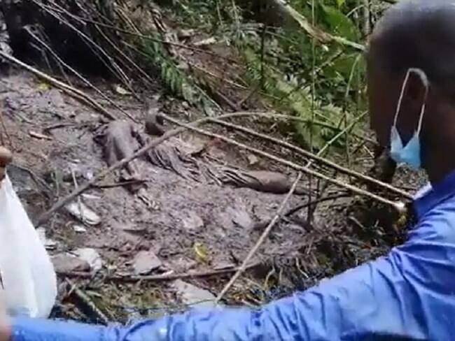 Padre encontró el cuerpo de hijo soldado muerto en Dagua, Valle