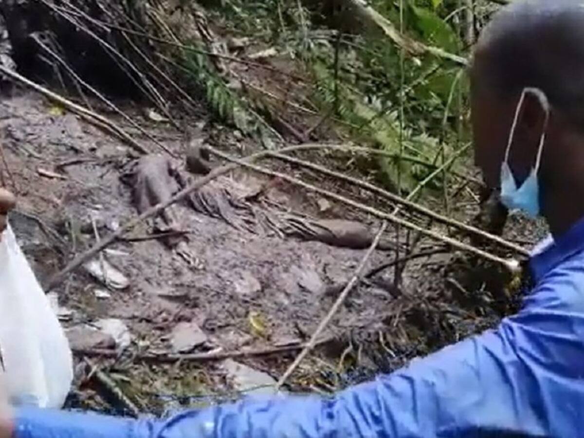 El drama de un padre para encontrar a su hijo soldado muerto en Dagua, Valle