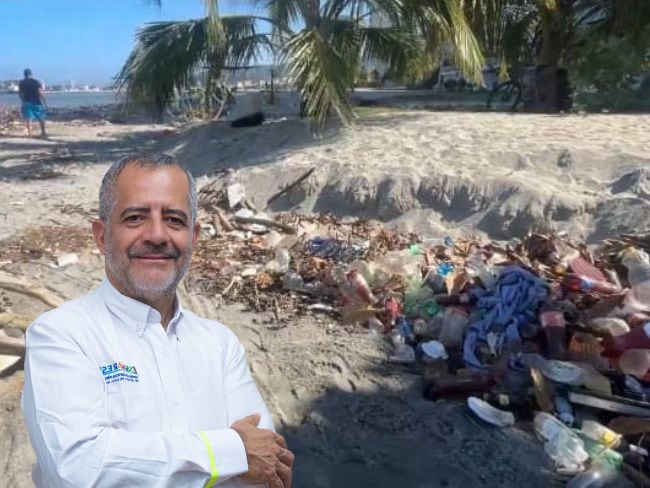 Essmar anuncia plan de choque para frenar llegada de basuras a la bahía de Santa Marta
