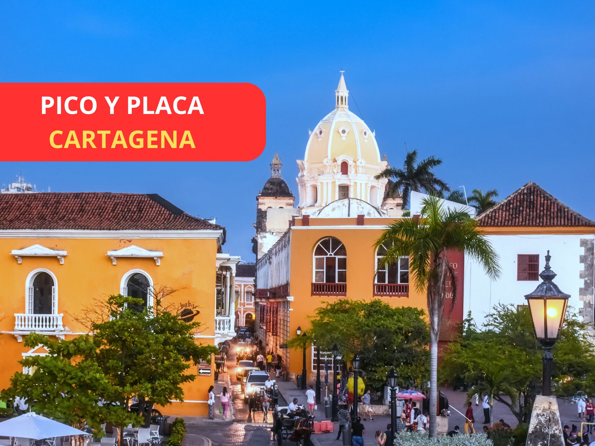 Vista de la ciudad de Cartagena, Colombia (Getty Images)