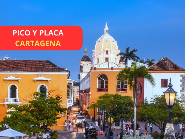 Vista de la ciudad de Cartagena, Colombia (Getty Images)