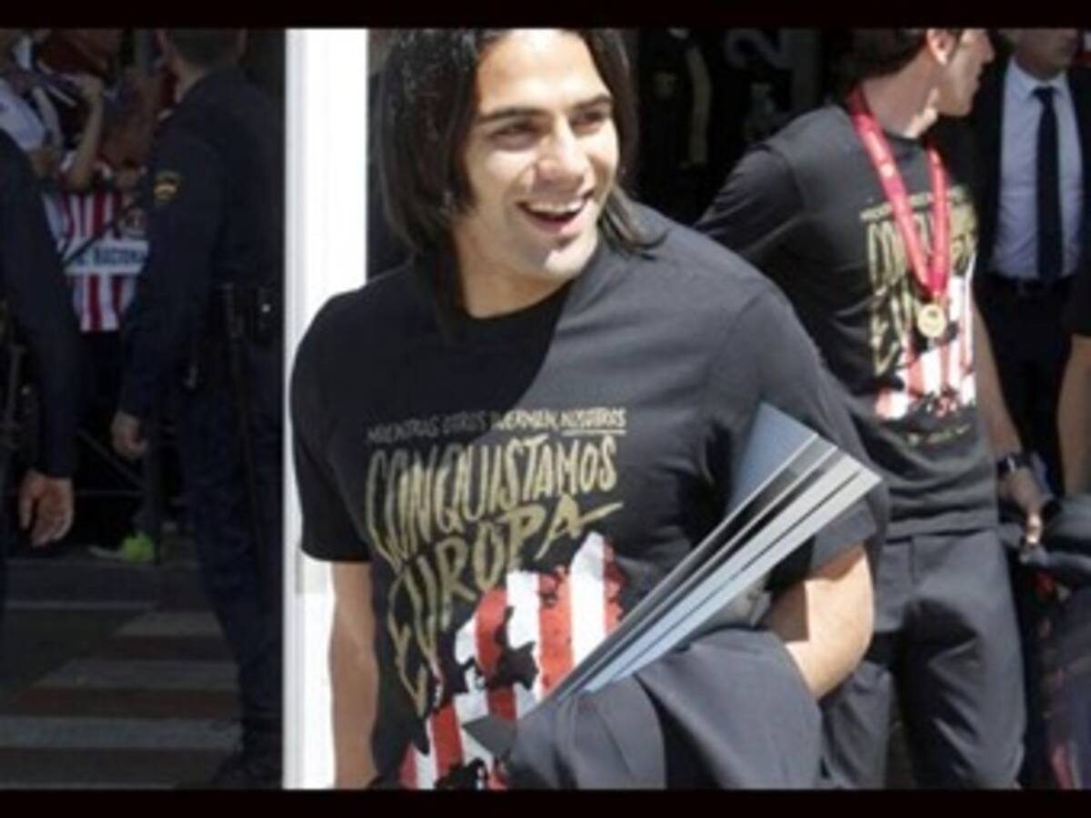 Falcao García, el octavo mejor jugador de la temporada, según Uefa