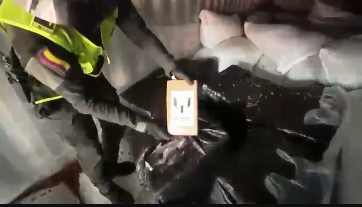 500 kilos de cocaína en cargamento oculto en contenedor en Cartagena