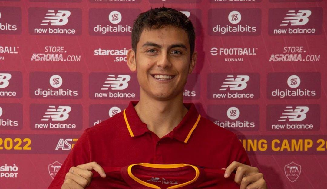 Paulo Dybala, nuevo jugador de la Roma