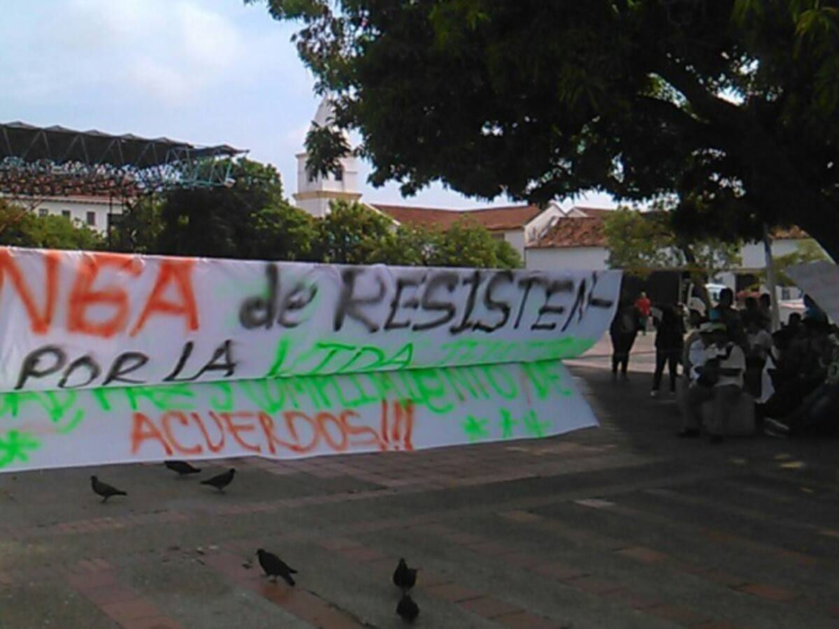 Hombres armados se llevan a campesino que participa en minga en Valledupar