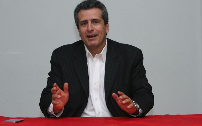 Presidente del Congreso Luis Fernando Velasco.