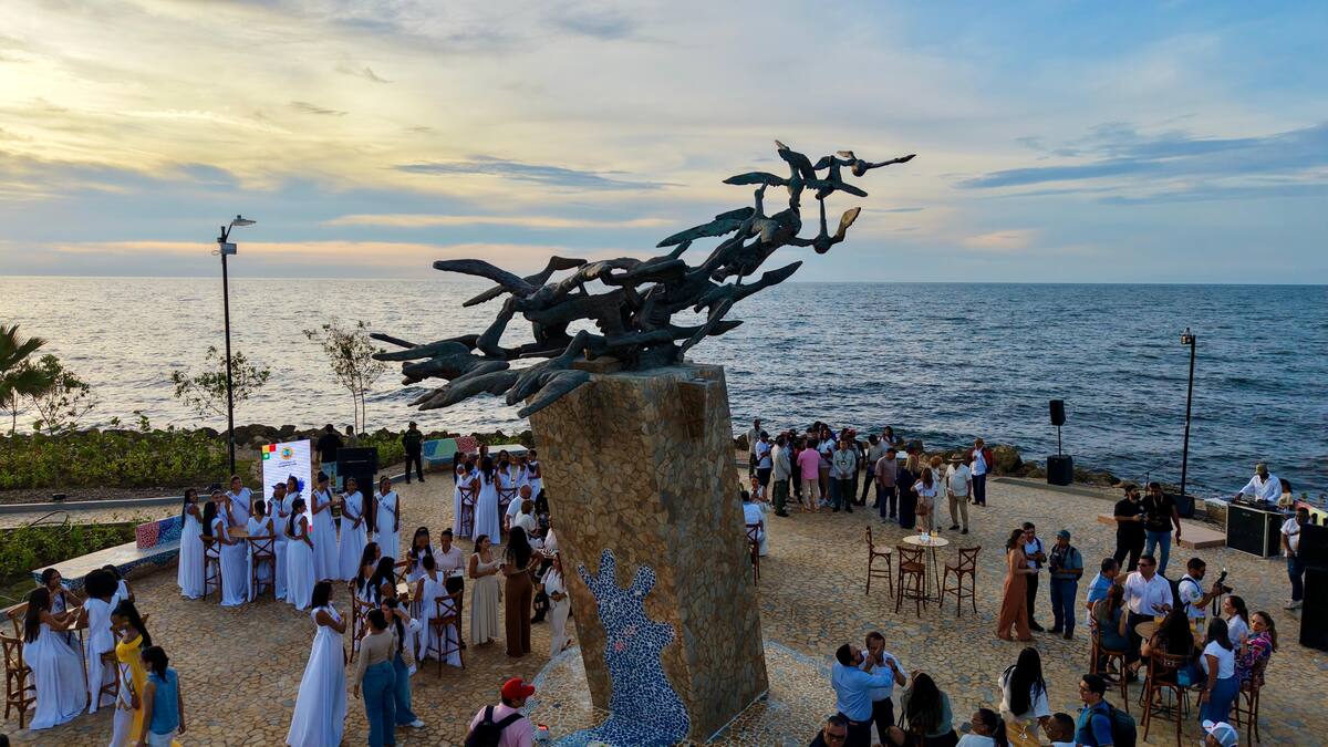 Monumento a Los Alcatraces fue recuperado por el Distrito de Cartagena