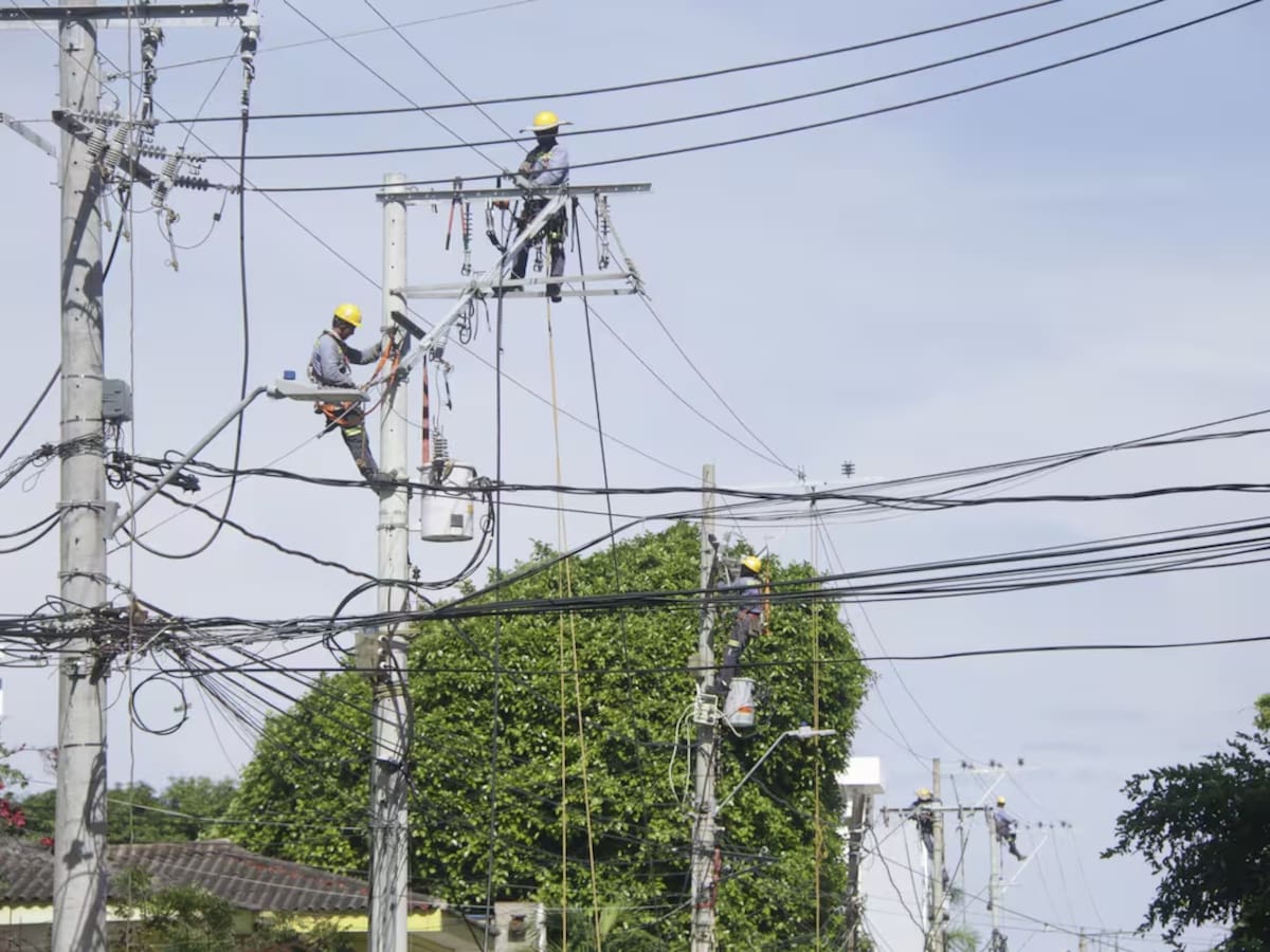 Cortes de energía por trabajos de Afinia en Bolívar hasta el 28 de diciembre