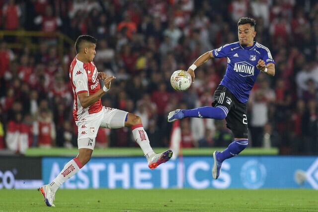 Fernando Uribe, delantero de Millonarios / Colprensa.