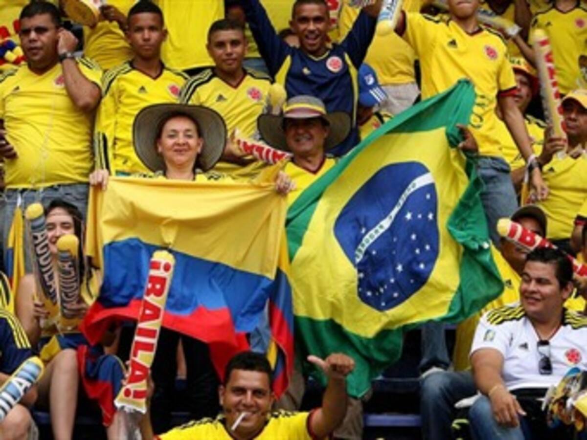 Unos 60.000 colombianos viajarán a Brasil para acompañar a la selección