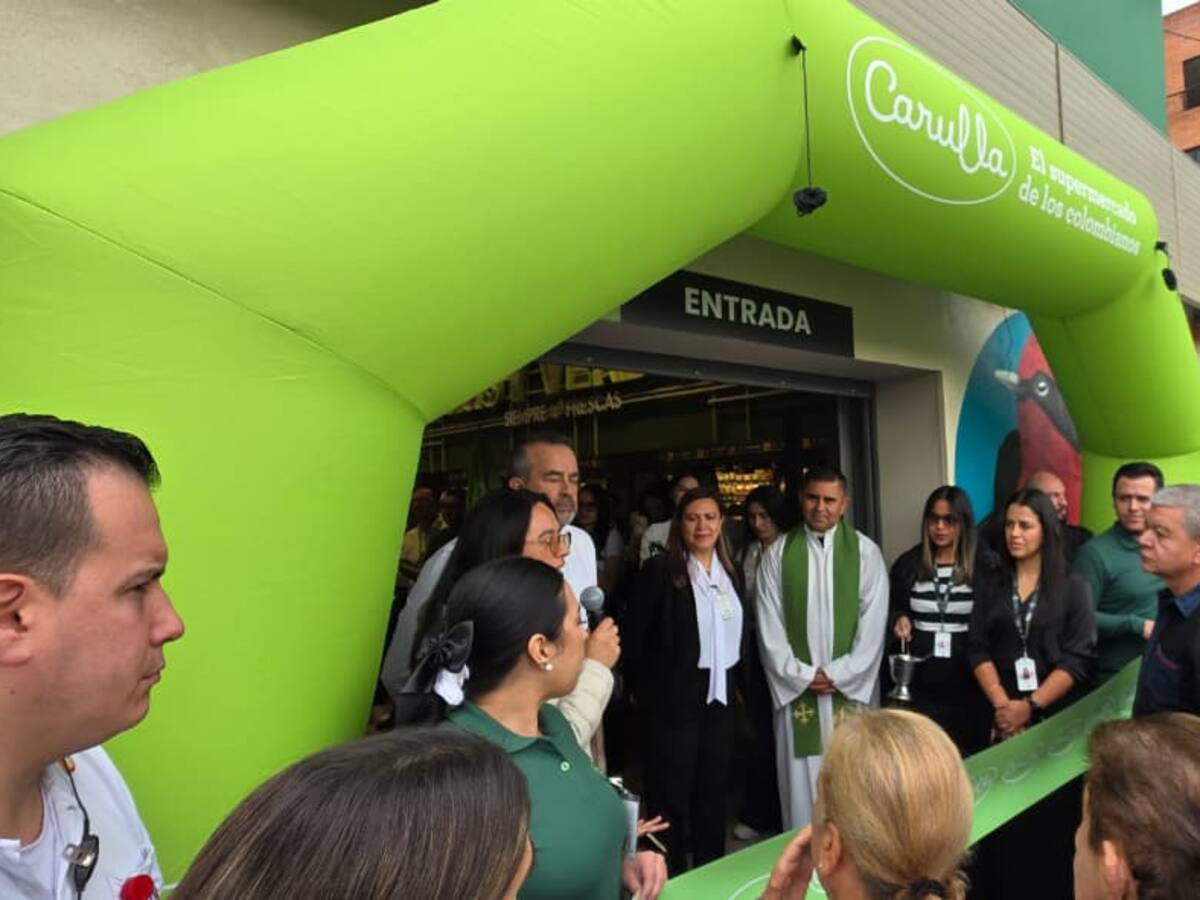 Grupo Éxito inaugura una nueva tienda de Carulla en el barrio Castilla, Bogotá