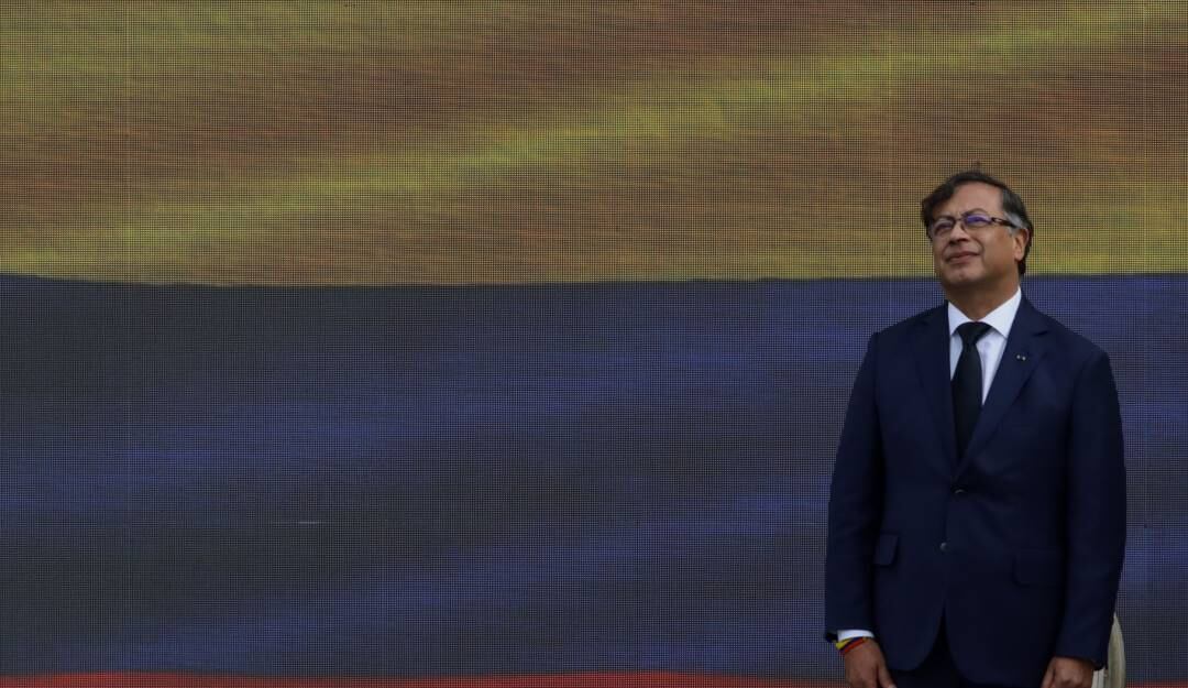 El presidente colombiano, Gustavo Petro.                Foto: Getty 