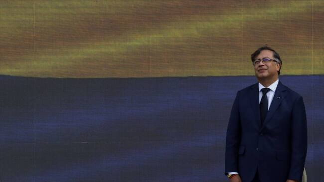 El presidente colombiano, Gustavo Petro. Foto: Getty