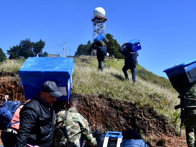UNGRD recupera operación de radar meteorológico en Cauca.