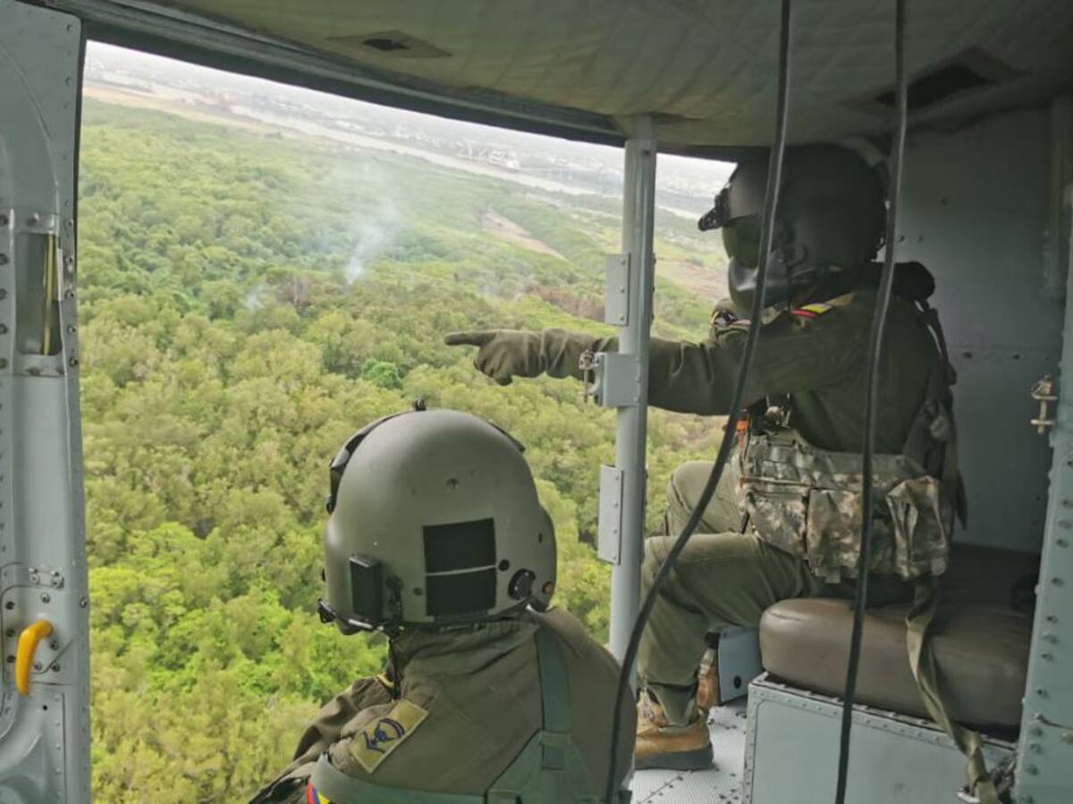 En un 80% controlado incendio en el parque Isla Salamanca