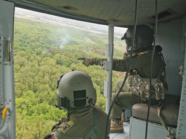En un 80% controlado incendio en el parque Isla Salamanca