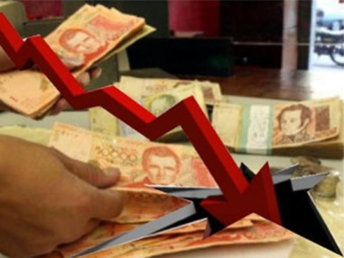 Venezuela entró en recesión económica