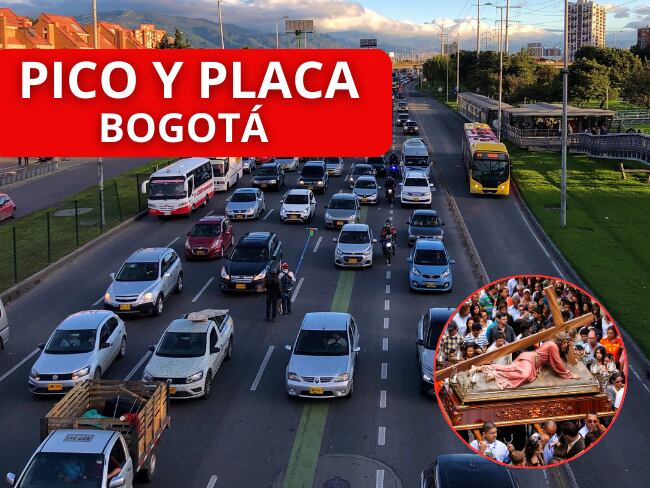 Imagen de referencia al pico y placa en Bogotá durante la Semana Santa/ Getty Images