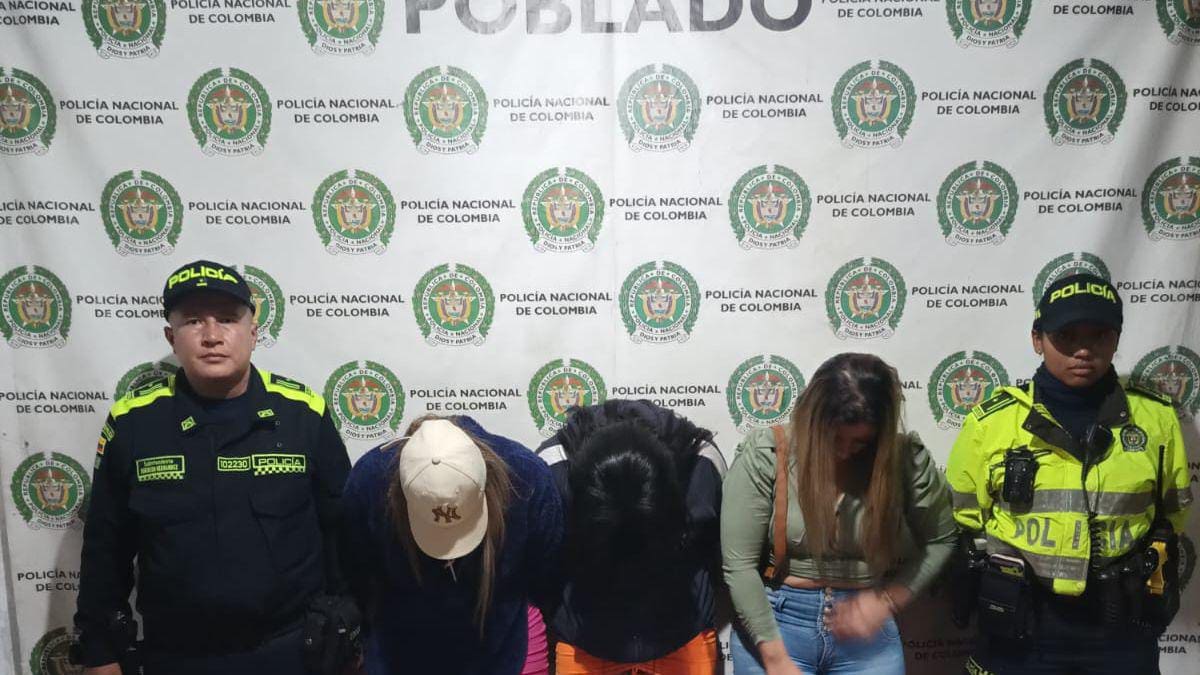 Tres mujeres se confabularon para emborrachar y robar a un extranjero en el Poblado