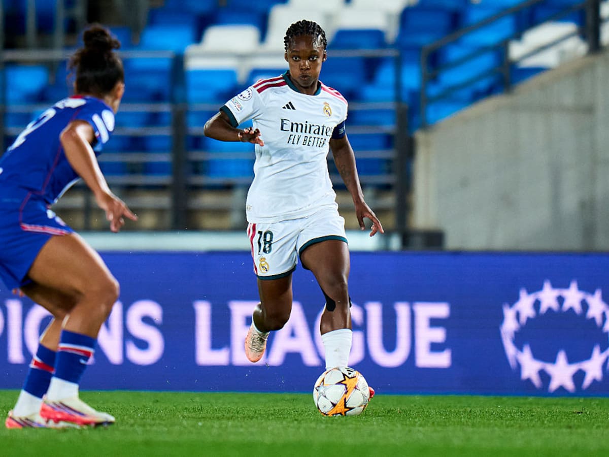Linda Caicedo, figura en el empate del Real Madrid femenino en Champions League