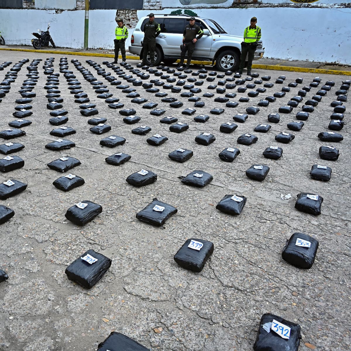 Más de 412 kilogramos de marihuana fueron incautados en Cundinamarca